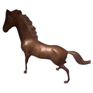 Vintage Bronze Metal Horse Western Antique Collectible Ranch Cowboy Rodeo